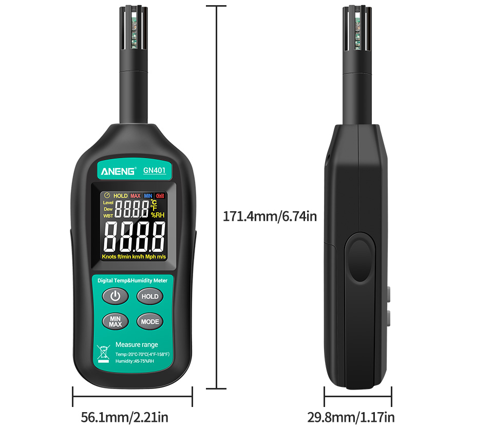 ANENG-GN401-Mini-Temperature-Humidity-Meter-Handheld-No-Contact-Precision-Digital-Air-Thermometer-Hy-1750265