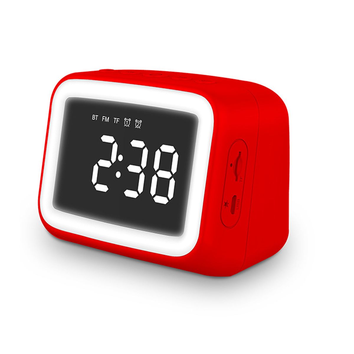 Digital-Alarm-Clock-FM-Radio-Wireless-bluetooth-50-LED-Mirror-With-Speaker-1752623