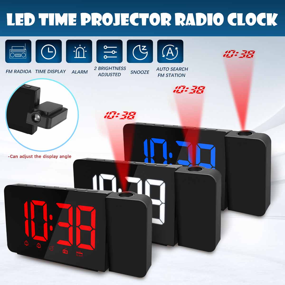 Digital-LED-Alarm-Clock-Time-Projection-Snooze-FM-Radio-Adjustable-Brightness-1639018