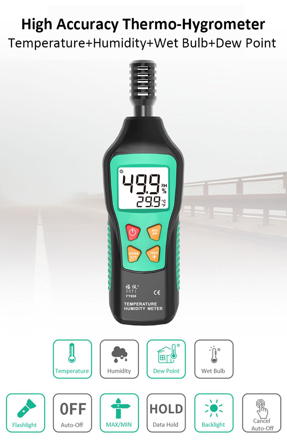 FUYI-FY866-Digital-Thermometer-Hygrometer-Mini-Weather-Station-Wet-Bulb-Dew-Point-Temperature-Meter--1584795