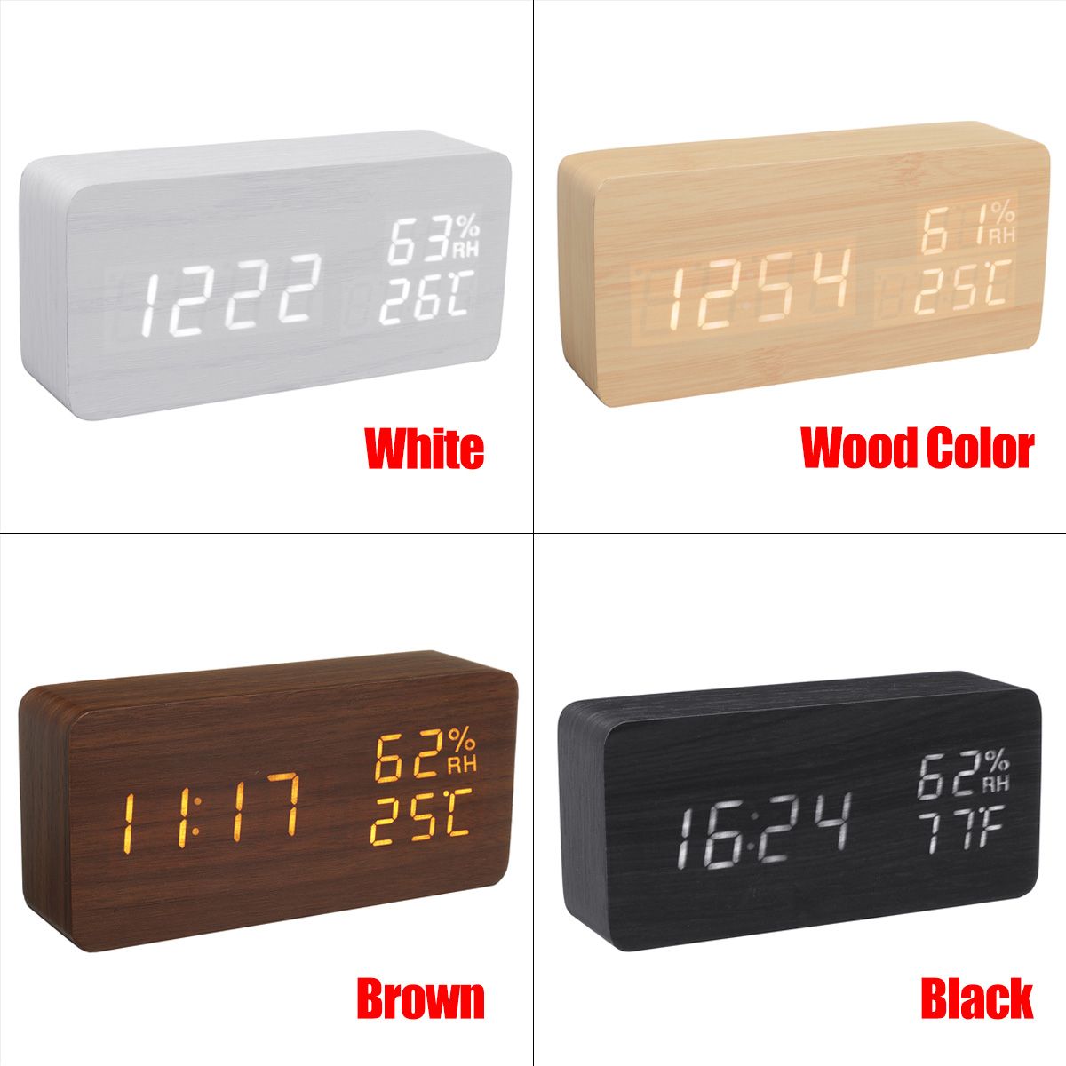 Modern-Wooden-Wood-Digital-Thermometer-USB-Charger-LED-Desk-Alarm-Wireless-Clock-1739446