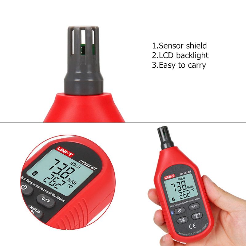 UNI-T-UT333BT-bluetooth-Digital-LCD-Thermometer-Hygrometer-Mini-Temperature-Humidity-Meter-1236779