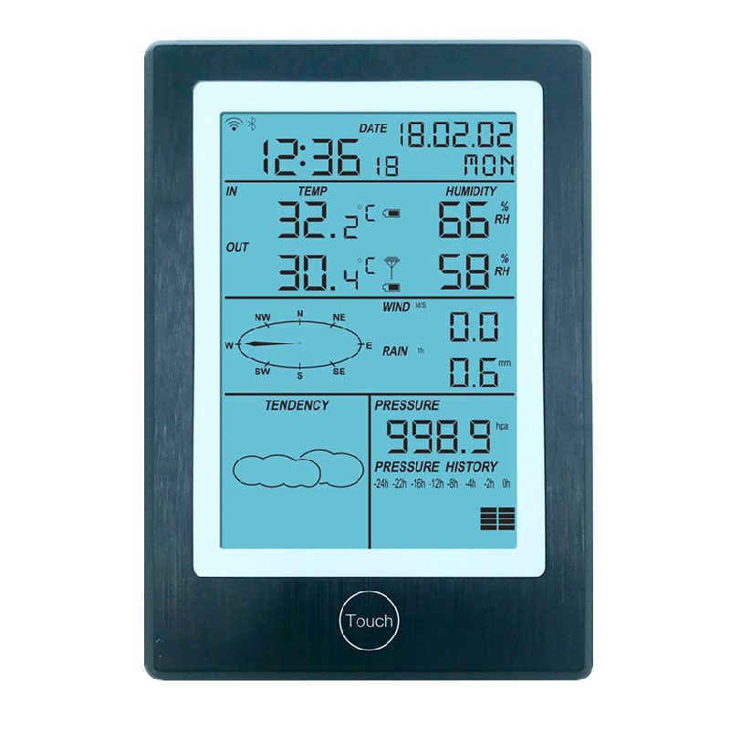 WiFi-Weather-Station-LCD-Thermometer-Hygrometer-Rainfall-Pressure-Wind-Speed-Direction-Wireless-APP--1537047