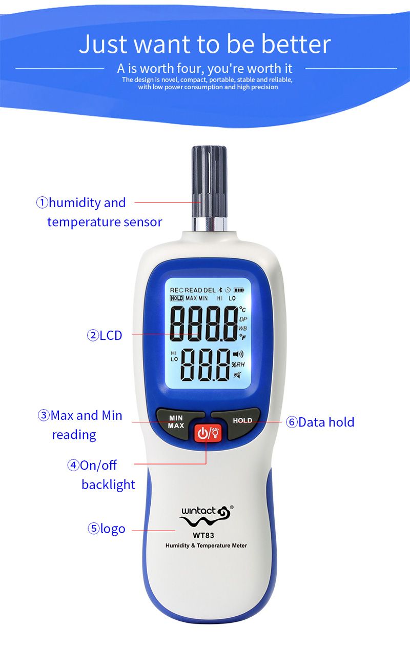 Wintact-WT83-WT83B-bluetooth-Digital-Temperature-Humidity-Meter-Thermometer-Hygrometer-Dew-Point-amp-1242495