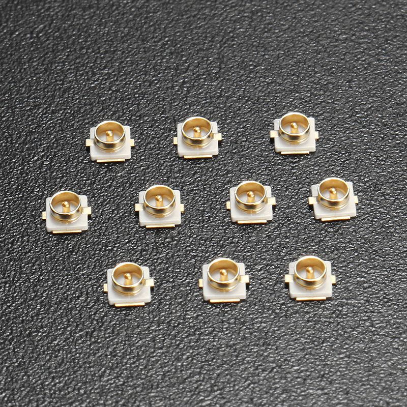 10-PCS-UFL-IPEX-IPX-Connector-with-Mounting-Pedestal-Plate-SMT-Solder-Paster-20279-001E-01-for-FPV-A-1221544