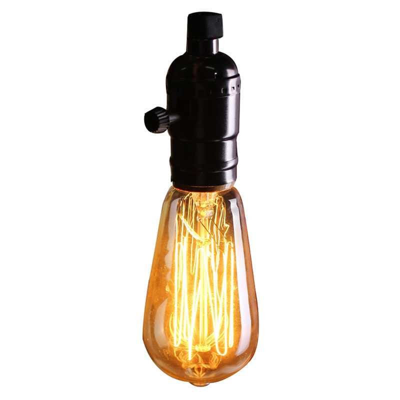 40W-E27-ST58-Edison-Bulb-Antique-Filament-Lamp-Retro-Vintage-Light-220V110V-1053124