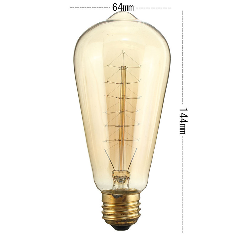40W-E27-ST58-Edison-Bulb-Antique-Filament-Lamp-Retro-Vintage-Light-220V110V-1053124