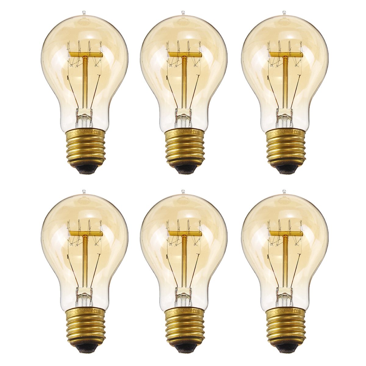 6PCS-E27-A19-40W-Warm-White-Dimmable-Incandescent-Edison-Light-Bulb-for-Indoor-Home-Garden-AC220V-1512029