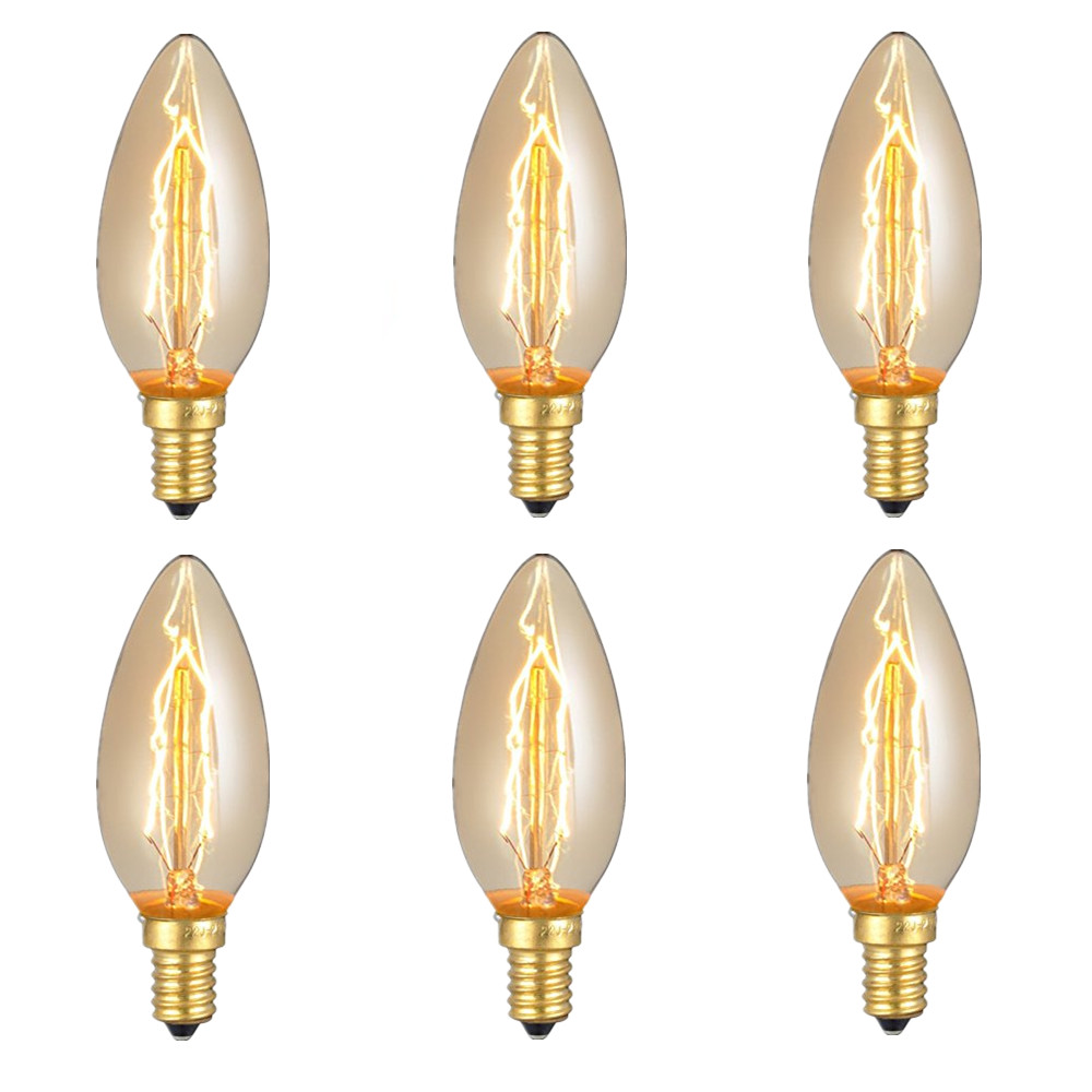 6PCS-Elfeland-Dimmable-E14-25W-Retro-Edison-Vintage-Incandescent-Light-Bulb-for-Indoor-Garden-AC220V-1514344