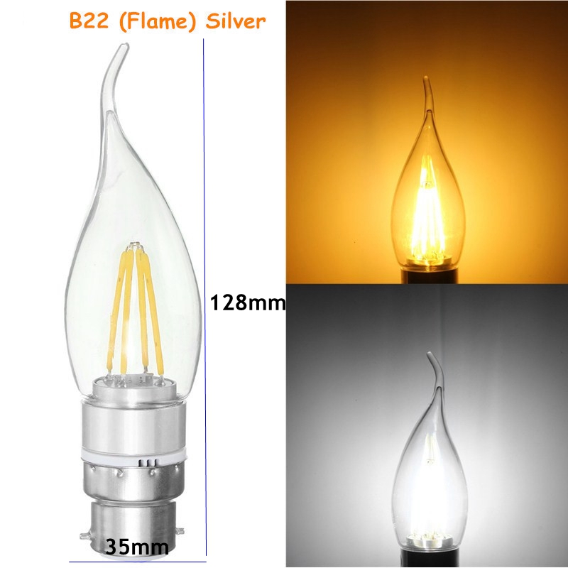 E27-E14-E12-B22-B15-4W-Silver-Pull-Tail-Incandescent-Light-Lamp-Bulb-Non-Dimmable-110V-1136595