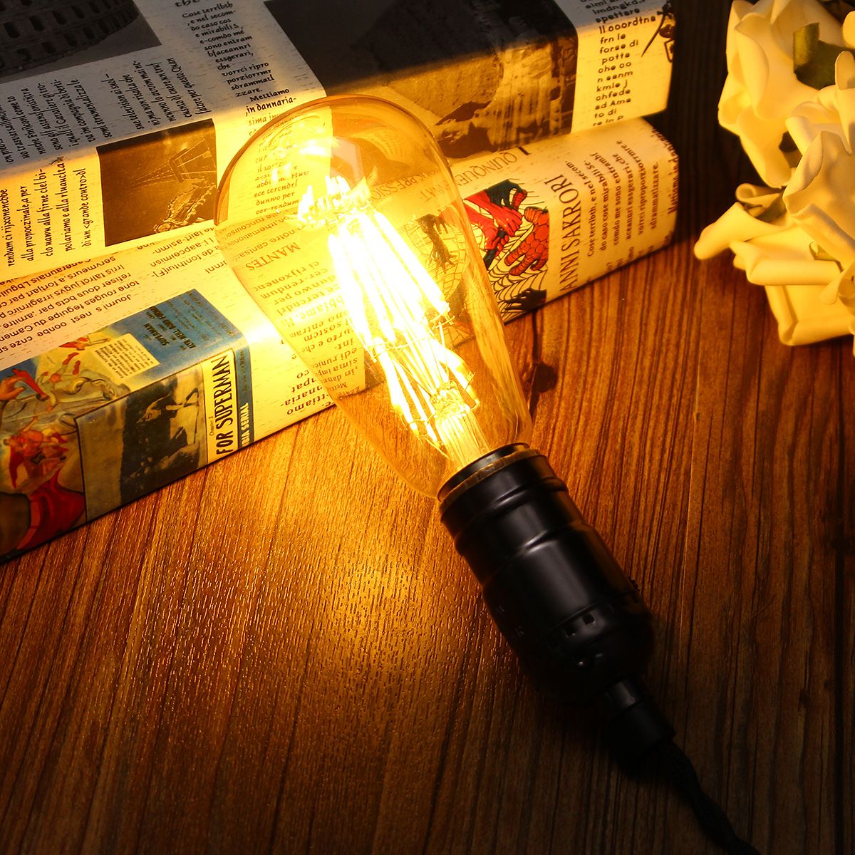 E27-ST64-8W-Golden-Cover-Dimmable-Edison-Retro-Vintage-Filament-COB-LED-Bulb-Light-Lamp-AC110220V-1113825