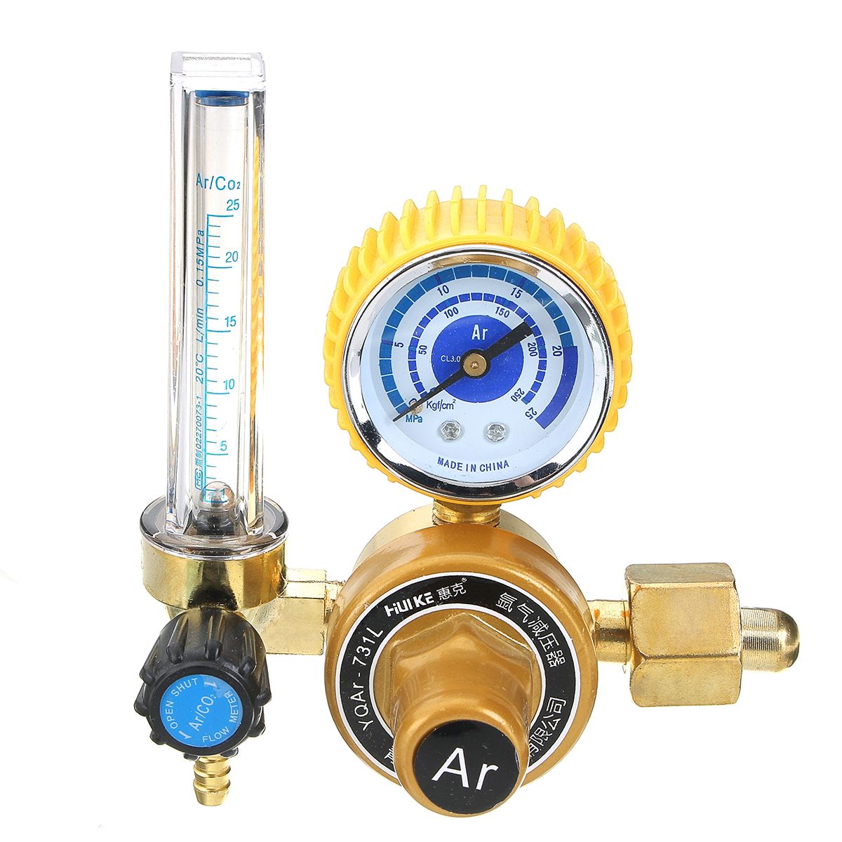 0-25-MPA-Argon-Meter-Mig-Flow-Pressure-Gauge-Gas-ARCO2-Regulators-Welding-Weld-1352975