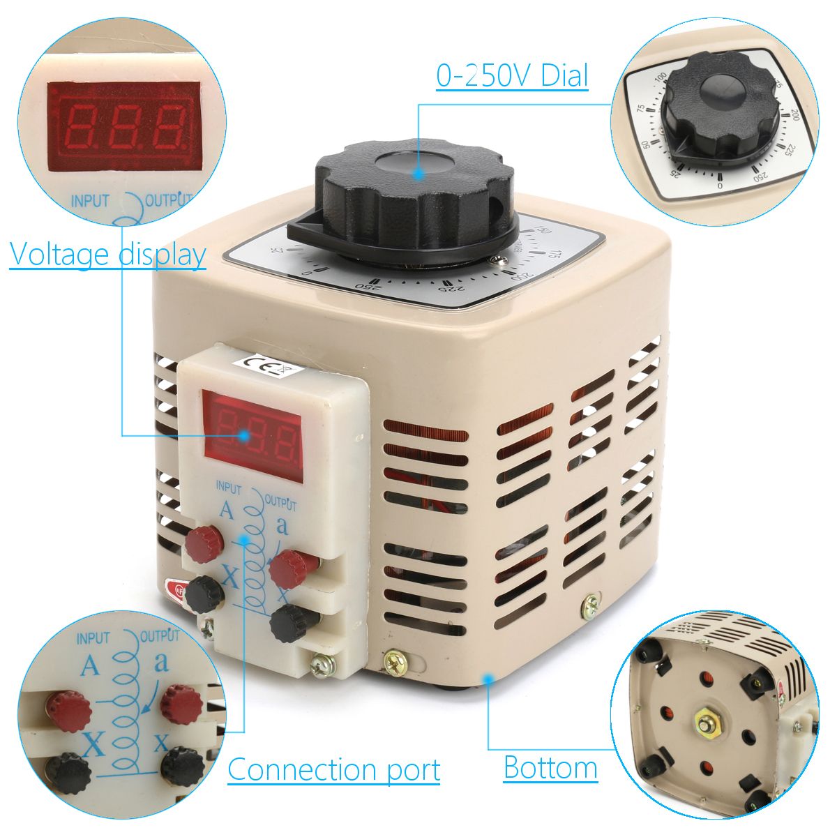 0-250V-2A-500W-AC-Variable-Digital-Voltage-Regulator-Transformer-Power-Supplies-Voltage-Transformer-1392084