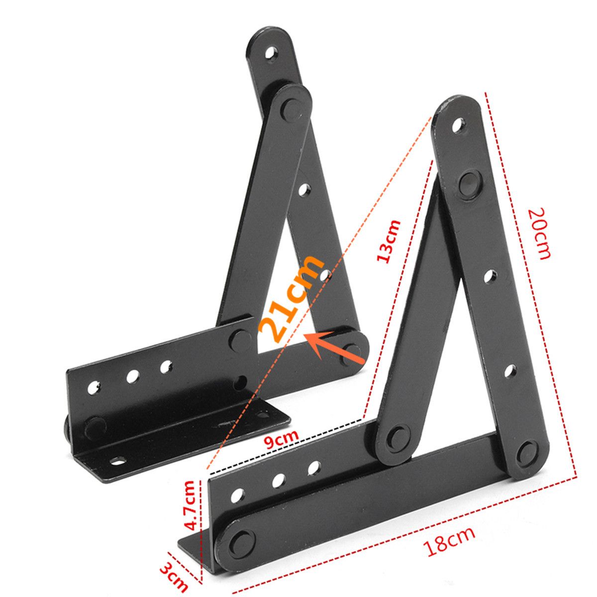 1-Pair-Lift-Up-Bracket-Table-Desk-Furniture-Frame-Mechanism-Hinge-Hardware-1182397