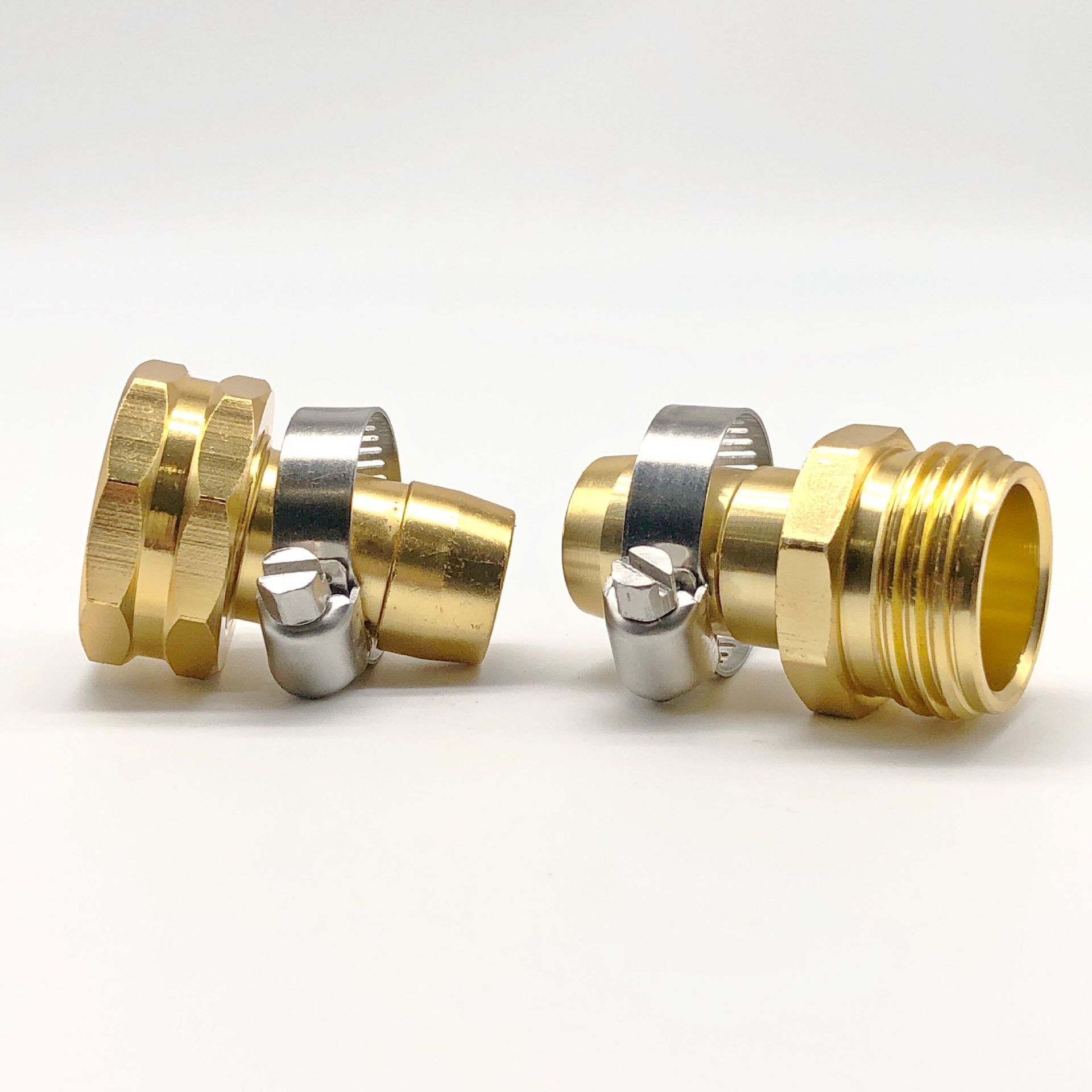 1-Set-Garden-Hose-Repair-Connector-With-Clamps-Fit-For-34quot-Or-58quot-Garden-Hose-Fitting-1743025