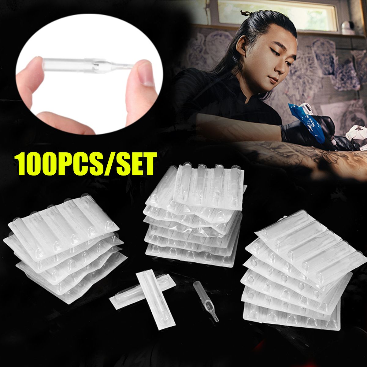 100pcs-10-Size-Round-Clear-Plastic-Tattoo-Grips-Tips-Nozzles-Disposable-Supplies-Tattoo-Accessories-1346523