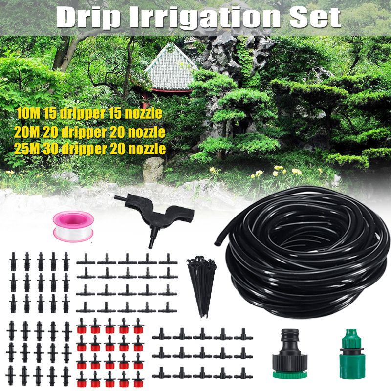 102025M-Auto-Timer-Water-Drip-Irrigation-System-Kits-Self-Watering-for-Garden-Plant-1567788