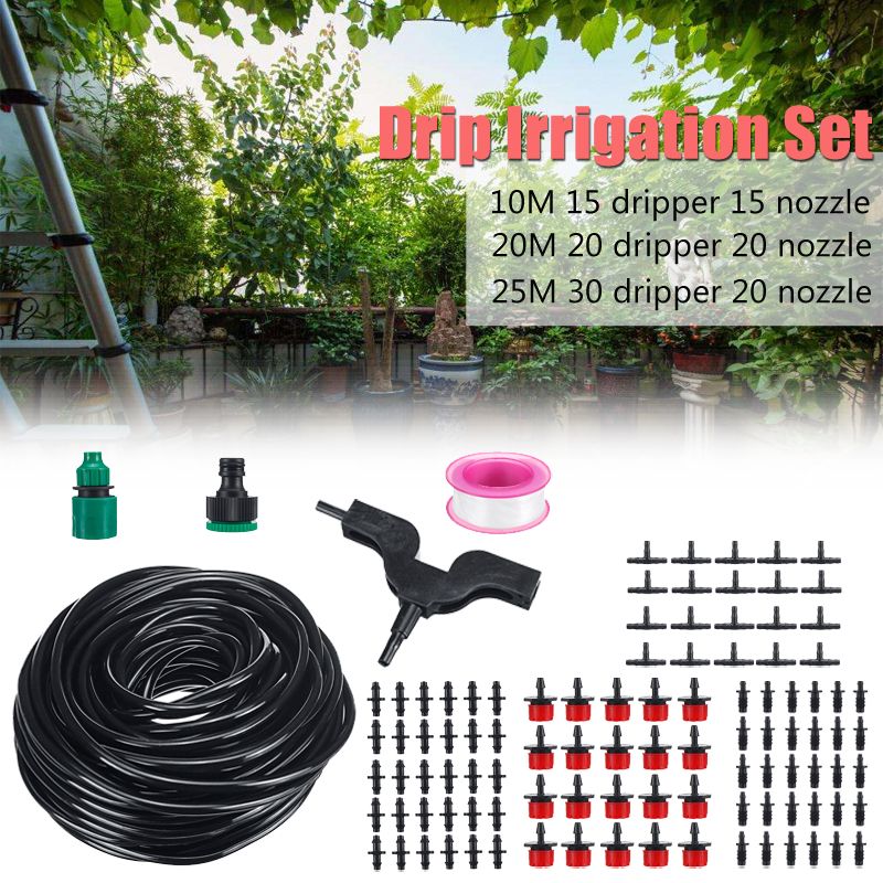 102025M-Auto-Timer-Water-Drip-Irrigation-System-Kits-Self-Watering-for-Garden-Plant-1567788