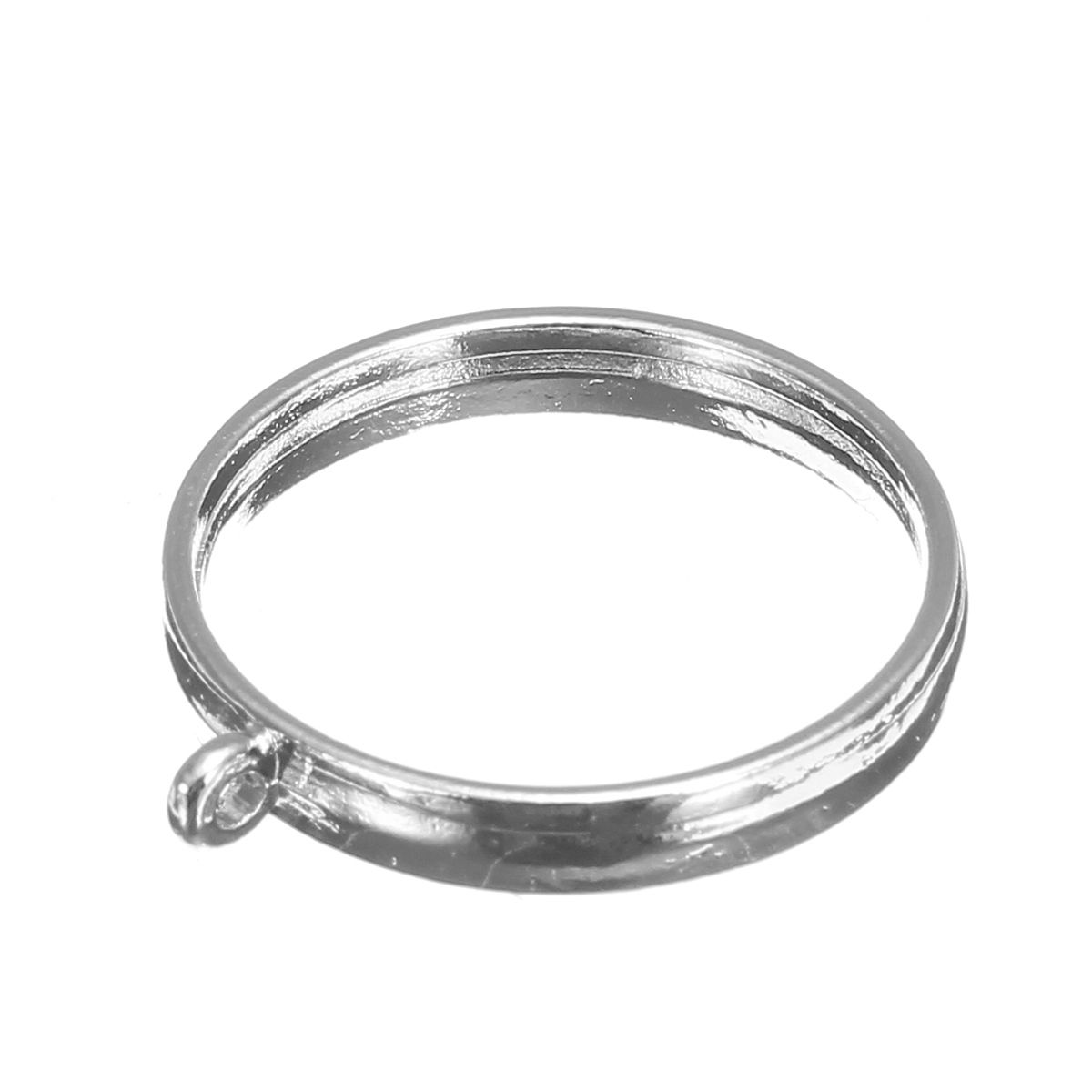 10Pcs-25mm-Silver-Pendant-Trays-Bezel-Cabochon-Setting-Jewelry-Blank-Round-Pendant-1214088