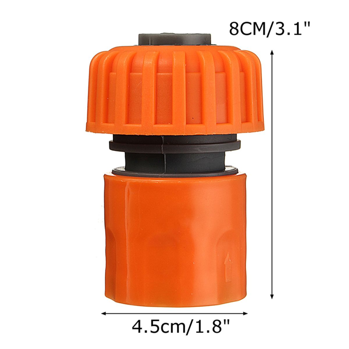 10Pcs-Orange-34quot-Garden-Joiner-Quick-Connect-Adapter-Water-Hose-Pipe-Washing-1329161
