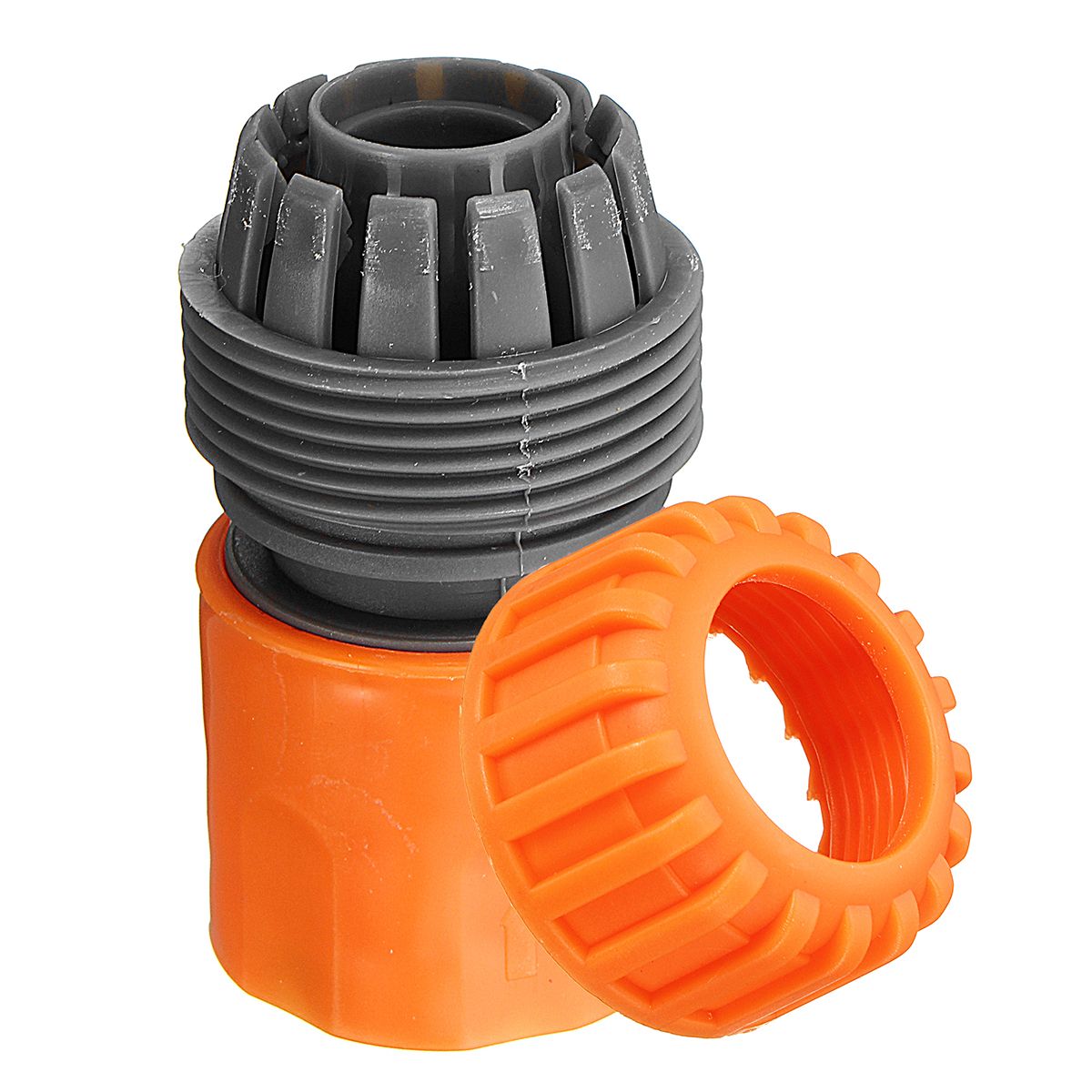 10Pcs-Orange-34quot-Garden-Joiner-Quick-Connect-Adapter-Water-Hose-Pipe-Washing-1329161