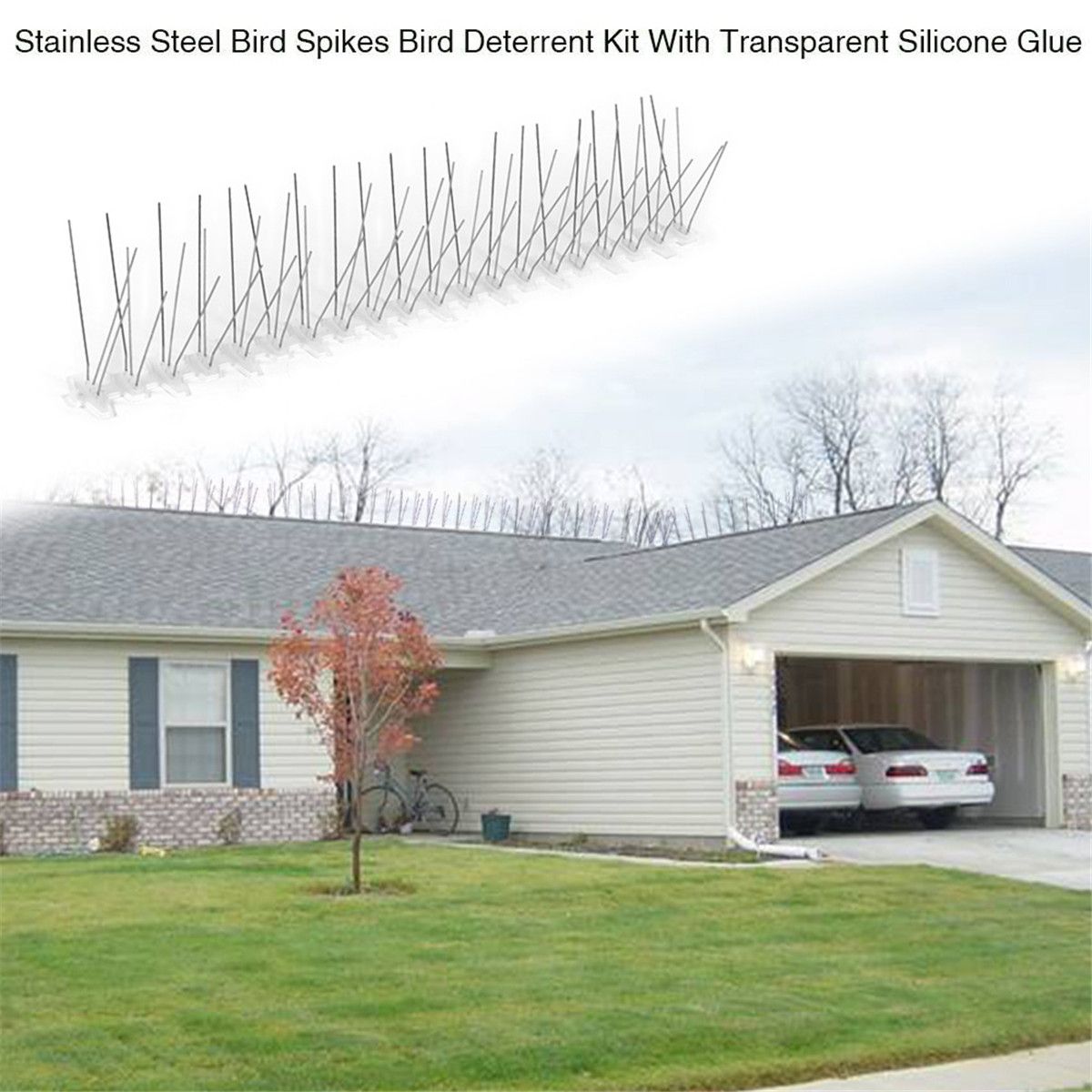 10pcs-30cm-Stainless-Steel-Bird-Spikes-Pigeon-Deterrent-Home-Gardening-Repellent-1709179
