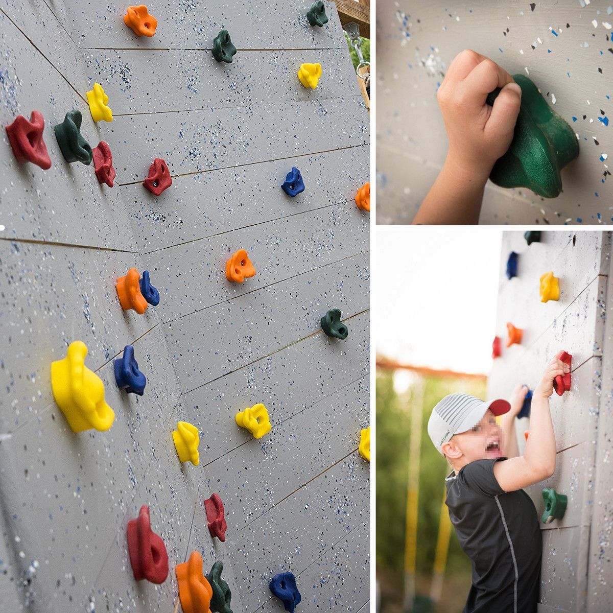 10pcs-Plastic-Colorful-Textured-Climb-Rock-Wall-Stones-Kids-Assorted-Holds-Climbing-Ascender-1353092