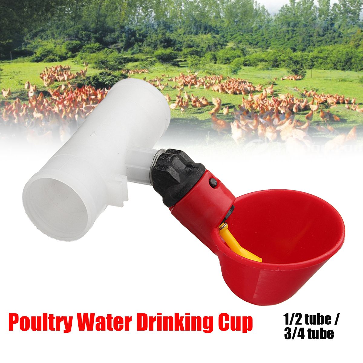 12--34-Poultry-Water-Drinking-Cups-Chicken-Hen-Adjustable-Automatic-Drinker-Drinks-Holder-1279916