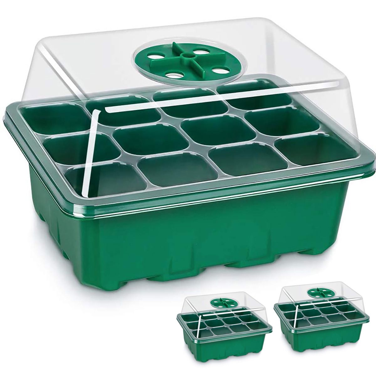 12-Cells-Grain-Trays-Grainling-Starter-Tray-Humidity-Adjustable-Plant-Starting-Kit-With-Dome-And-Bas-1754240