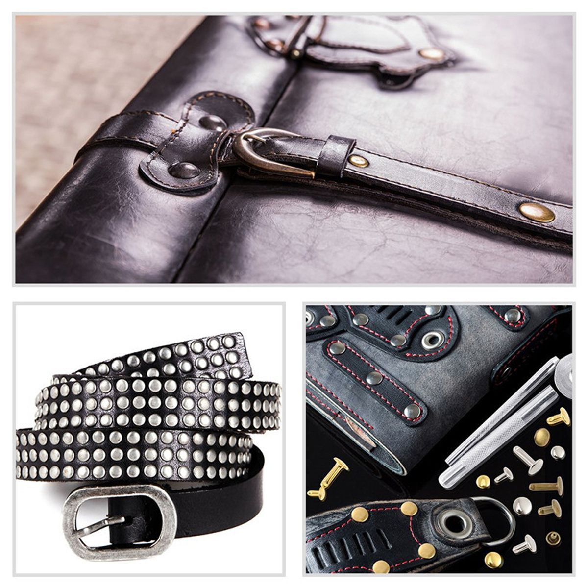 120Pcs-Double-Cap-Rivets-Tool-Kit-Metal-Studs-Hat-Bag-Leather-Clothes-Craft-1710700