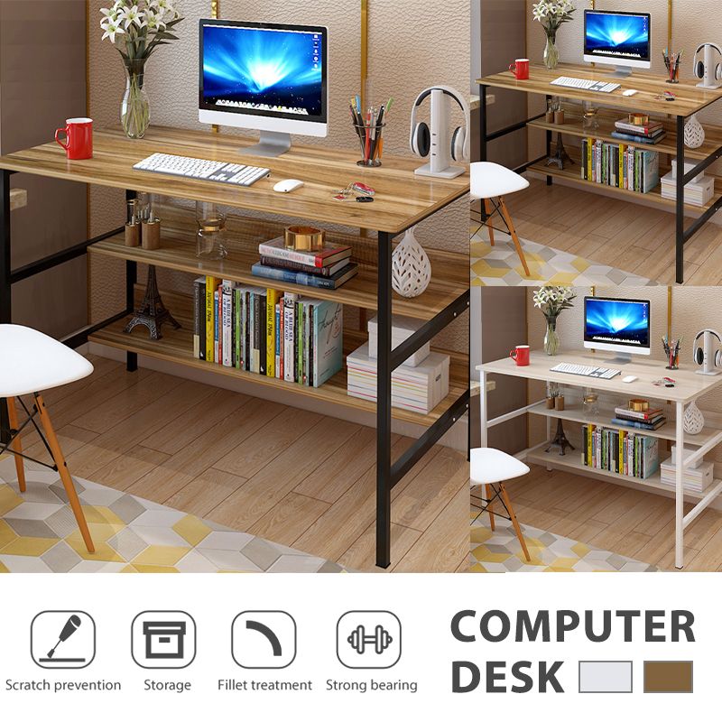 120x45x73cm-Laptop-Computer-Desk-Study-Table-Storage-Home-Office-Workstation-Kit-1738019