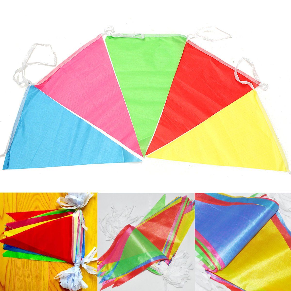 125ft-Multicolors-Triangle-Pennant-Flag-Party-Wedding-Birthday-Banner-Bunting-Decorations-1128722