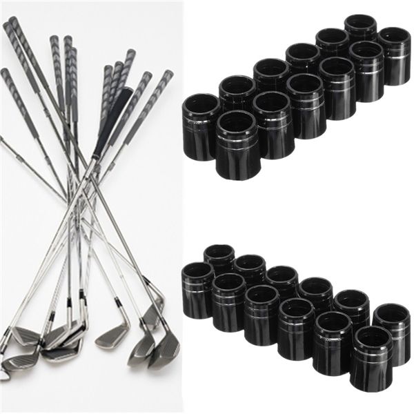 12Pcs-Black-Plastic-Golf-Tip-Ferrules-Rings-Adapters-For-375-and-350-Iron-Shafts-1070420