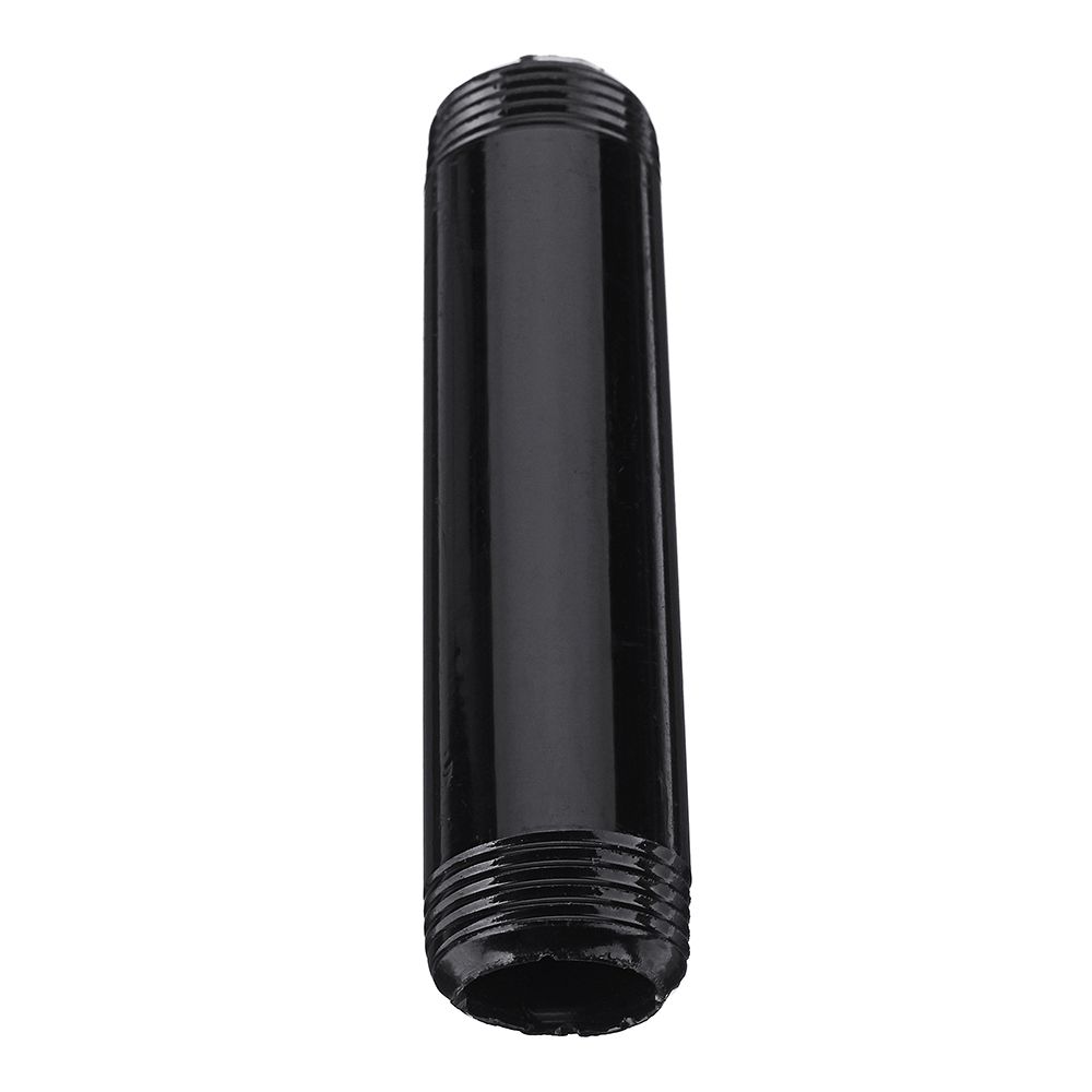 12quot-34quot-BSP-Male-x-4quot-Length-Industrial-Black-Iron-Pipe-Nipple-Fitting-Carbon-Steel-10cm-1349085