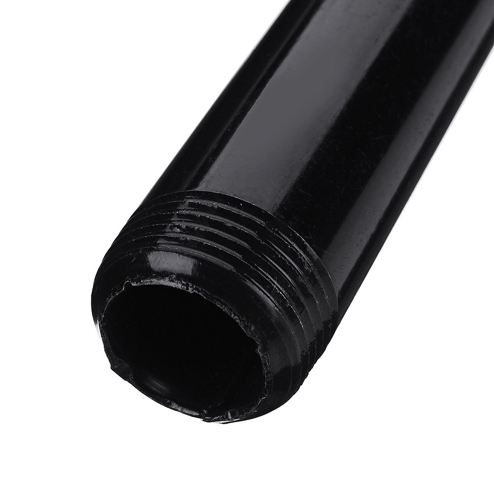 12quot-34quot-BSP-Male-x-4quot-Length-Industrial-Black-Iron-Pipe-Nipple-Fitting-Carbon-Steel-10cm-1349085