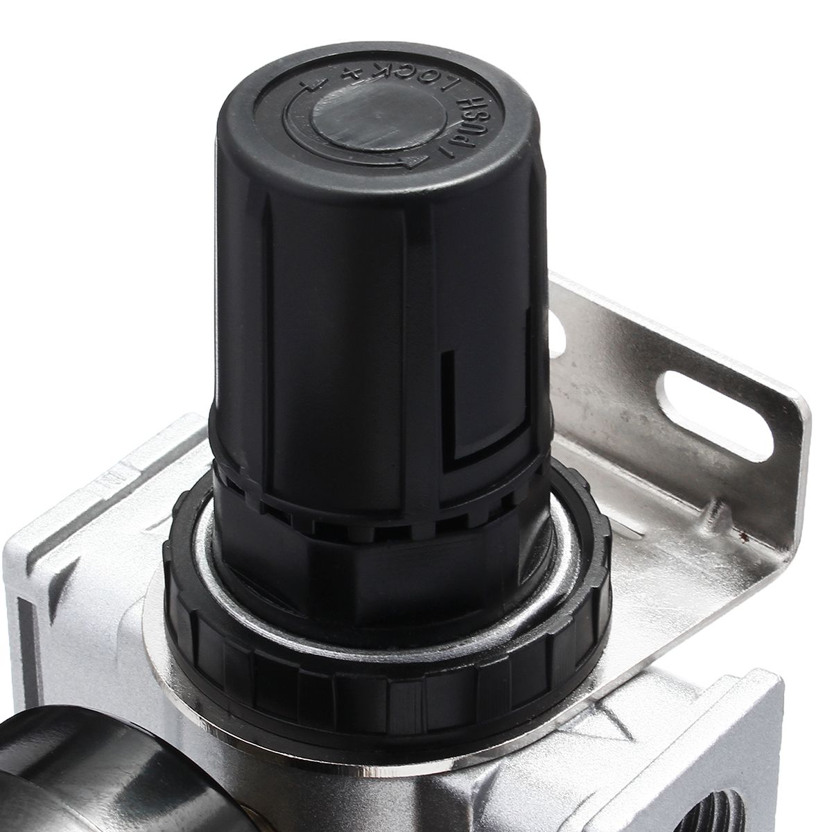 12quot-Mid-Flow-Air-Compressor-Regulator-amp-Filter-Combo-With-Gauge-Manual-Drain-150psi-1375331