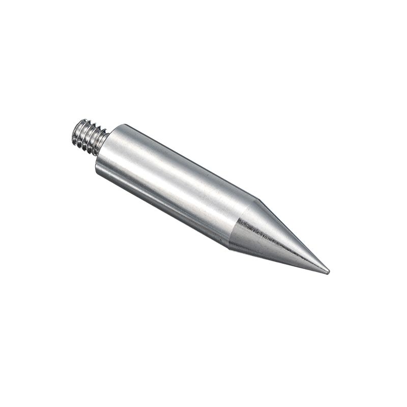 14-Thread-50mm-Replacement-Aluminium-Alloy-Steel-Tip-Prism-Mini-Pole-Point-Accessories-1405089