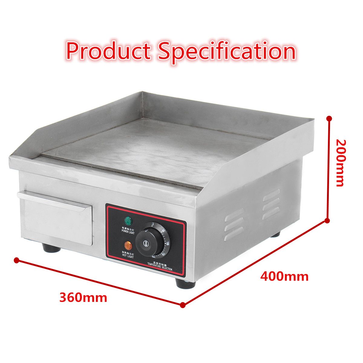 1500W-110V-Electric-Countertop-Griddle-Commercial-Restaurant-Flat-Top-Grill-BBQ-1334353
