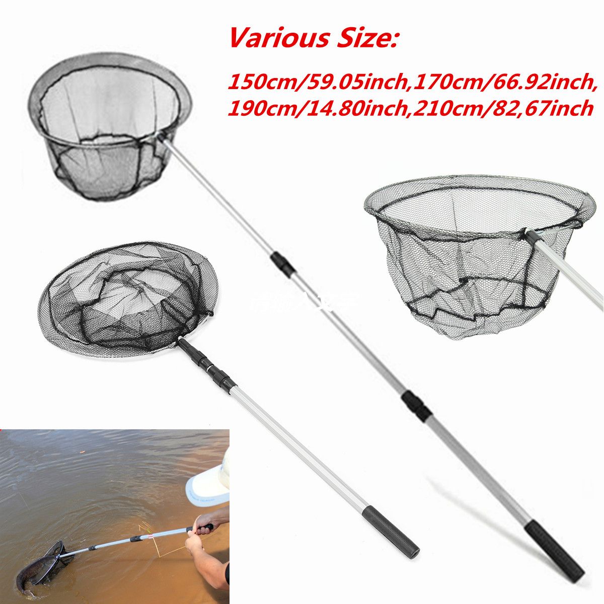 15171921m-Telescopic-Light-Weight-Folding-Fishing-Landing-Net-Mesh-Pole-Handle-3-Sections-1372272