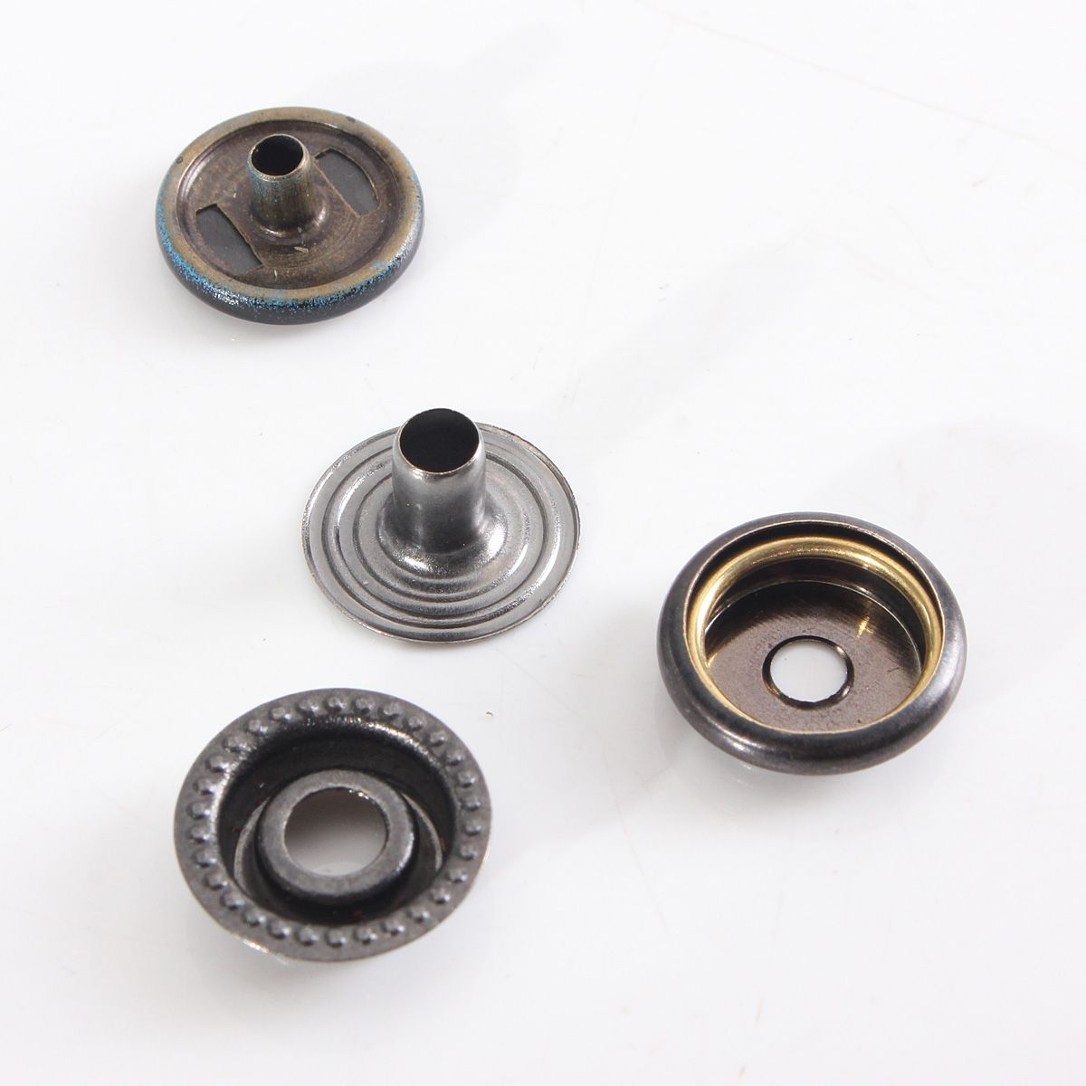 1517mm-Brass-Bronze-Snap-Fastener-Popper-Press-Stud-Rivet-Sewing-Leather-Buttons-Craft-1441904