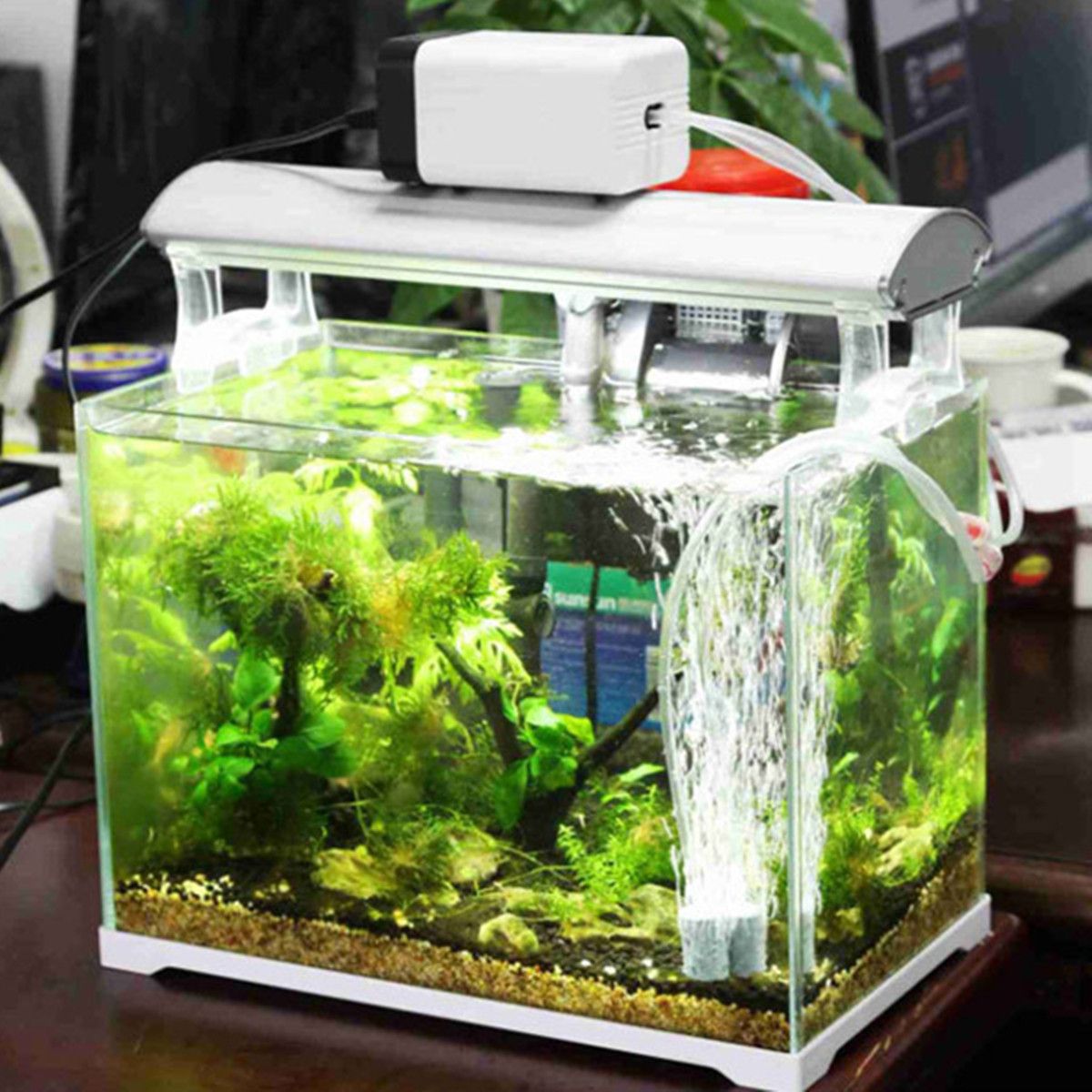 1528Lmin-Silent-Aquarium-Fish-Water-Tank-Oxygen-Bubble-Pump-Tank-Pond-Aerator-Air-Hose-Stone-1333781