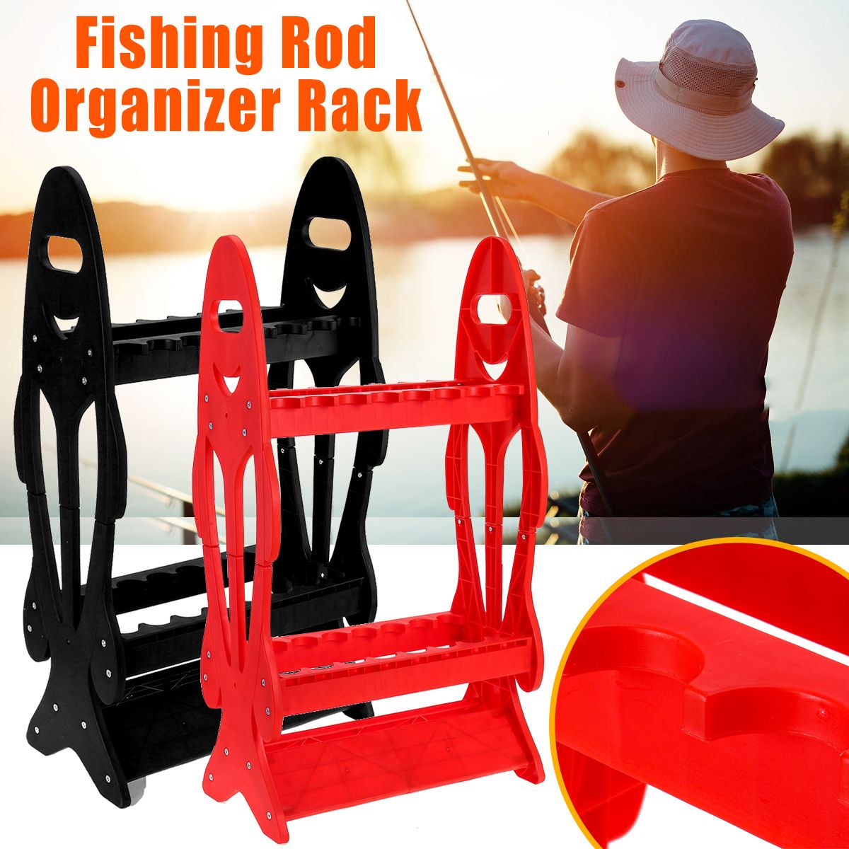 16-Fishing-Rods-Holder-Storage-Rack-Pole-Stand-Rod-Organizer-Holds-Tool-1640167
