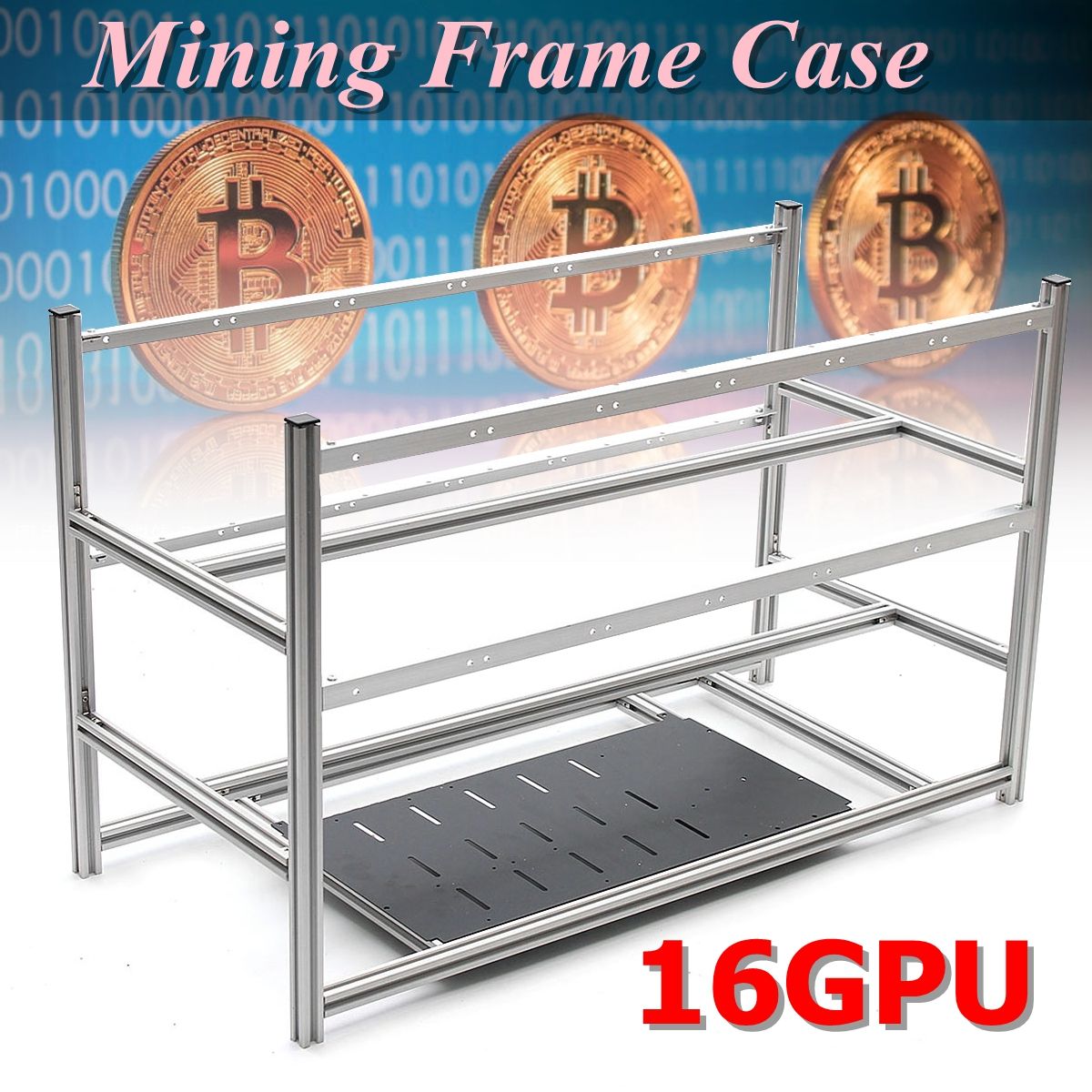 16-GPU-Steel-Coin-Miner-Mining-Frame-Steel-Case-LED-Light-With-24-Fans-For-ETH-ZECBTB-1264446