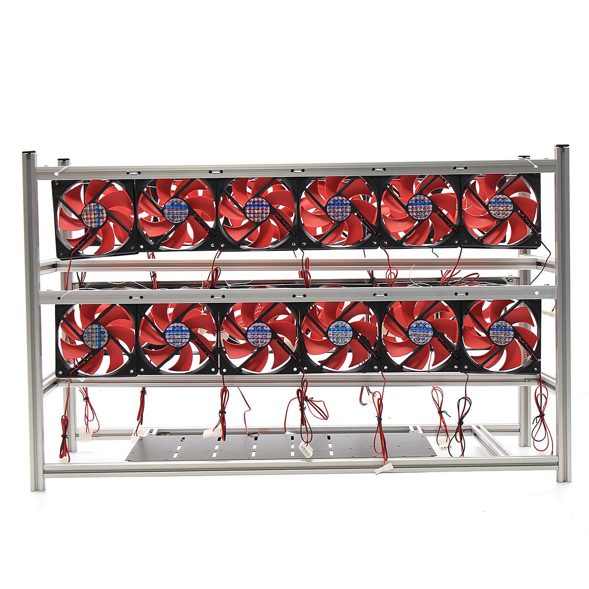 16-GPU-Steel-Coin-Miner-Mining-Frame-Steel-Case-LED-Light-With-24-Fans-For-ETH-ZECBTB-1264446