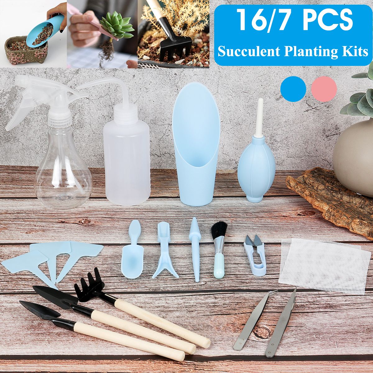 167Pcs-Gardening-Tool-Miniature-Set-Hand-Transplanting-Succulent-Planting-Kits-1756546
