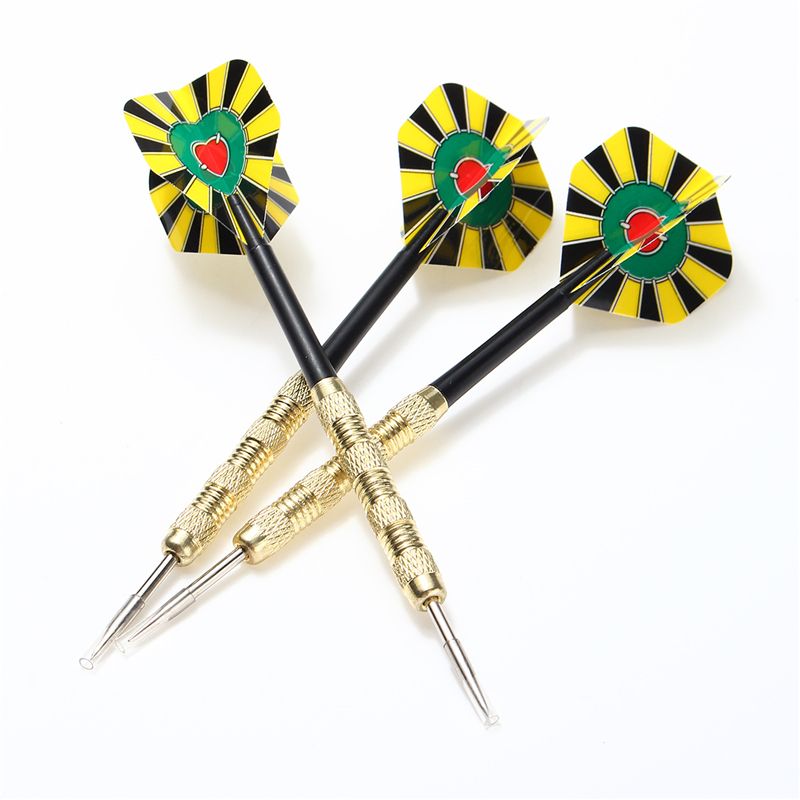 18Pcs-15cm-Steel-Tip-Dart-With-Nice-Flight-Game-Play-Darts-1289559