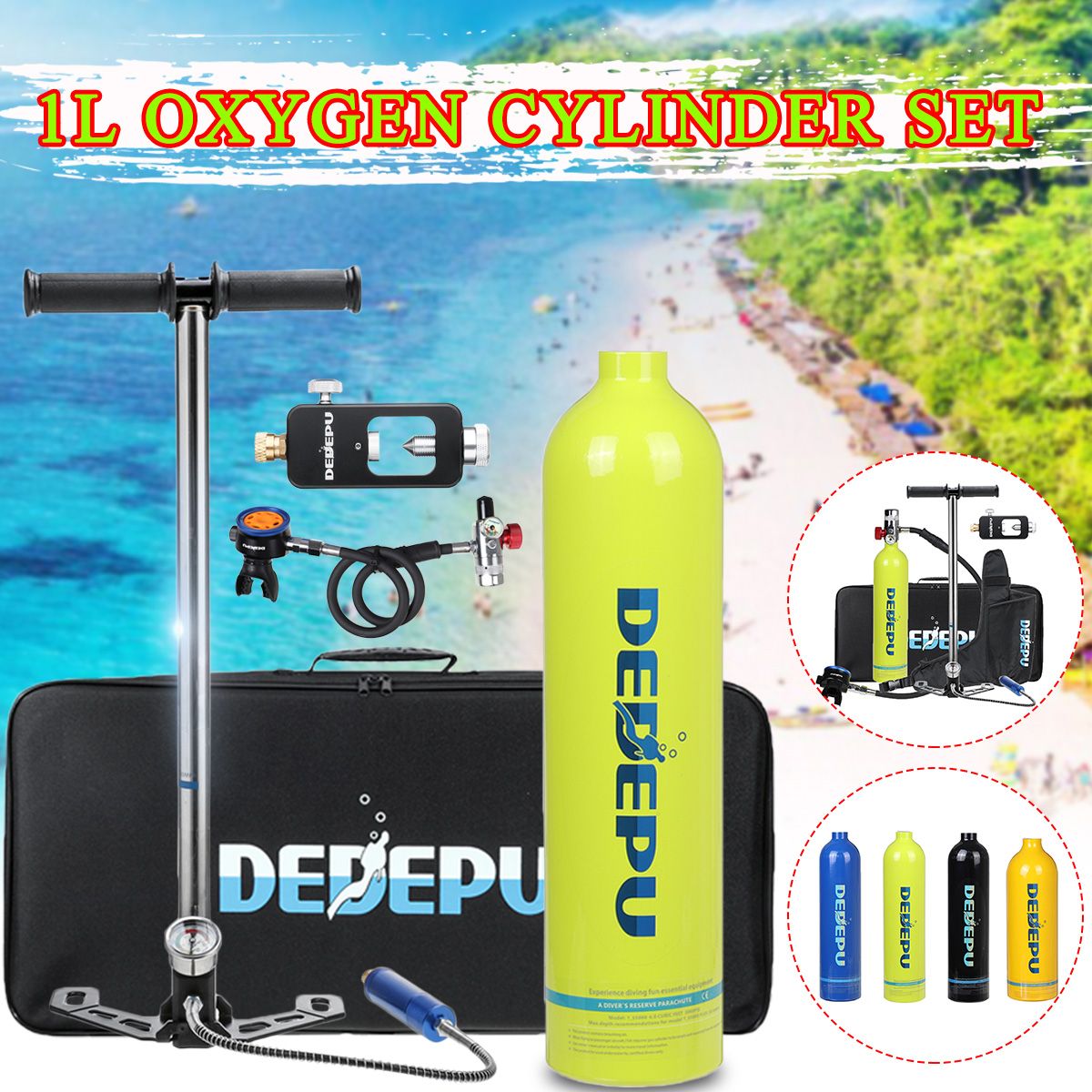 1L-Scuba-Oxygen-Cylinder-Air-Tank-Underwater-Breathing-Equipment-Tool-Pump-Set-1692277
