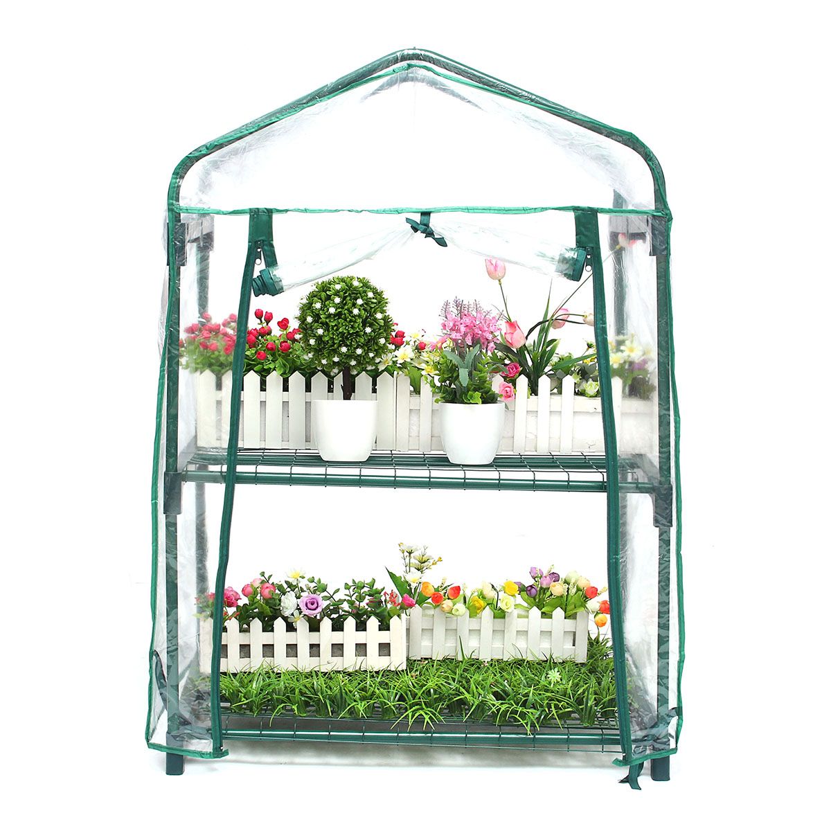 2-Layers-Mini-Greenhouse-Home-Outdoor-Flower-Plant-Pot-Gardening-Winter-Shelves-1577618