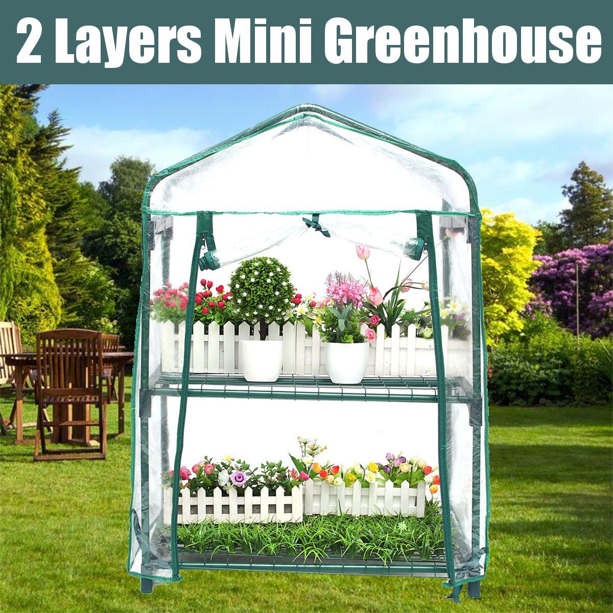 2-Layers-Mini-Greenhouse-Home-Outdoor-Flower-Plant-Pot-Gardening-Winter-Shelves-1577618