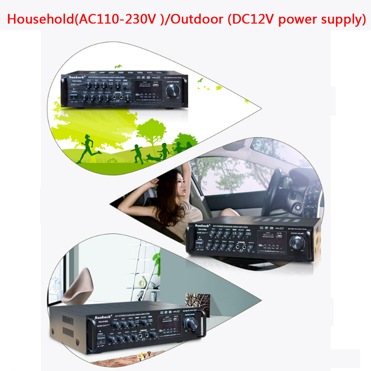 2000W-5CH-110V-Bluetooth-Amplifier-Receiver-Mixer-Echo-System-HIFI-Mic-Home-Car-1531582